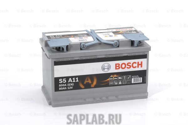 Купить запчасть  BOSCH - 0092S5A110 Аккумулятор автомобильный BOSCH 0 092 S5A 110 80 Ач