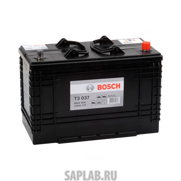 Купить запчасть  BOSCH - 0092T30370 Аккумулятор T3 [12v 110ah 680a 347x173x234] BOSCH