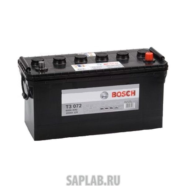 Купить запчасть  BOSCH - 0092T30720 Аккумулятор T3 12V 100Ah 600A оп BOSCH арт. 0092T30720 4047024344938