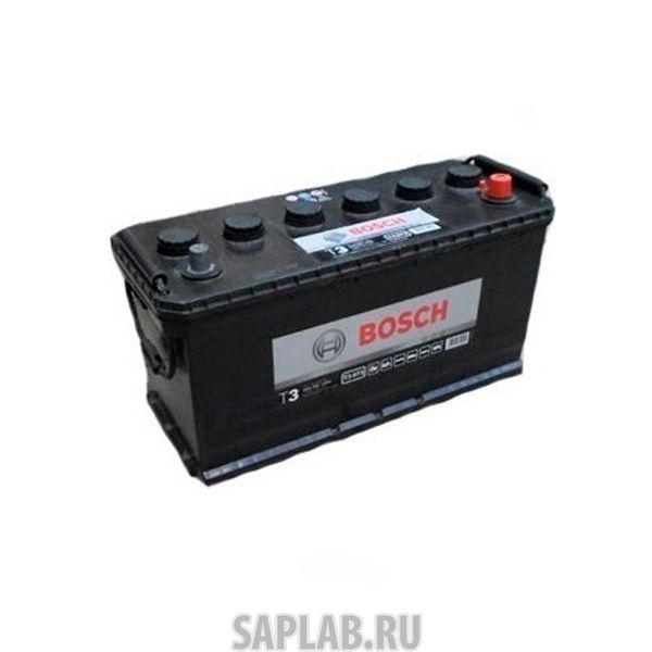 Купить запчасть  BOSCH - 0092T30730 Аккумулятор T3 [12v 110ah 850а 413x175x220, Обслуж. ] BOSCH