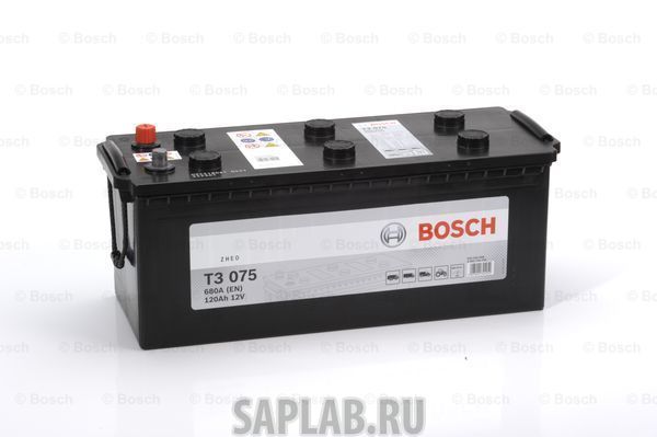 Купить запчасть  BOSCH - 0092T30750 Аккумулятор автомобильный BOSCH 0 092 T30 750 120 Ач