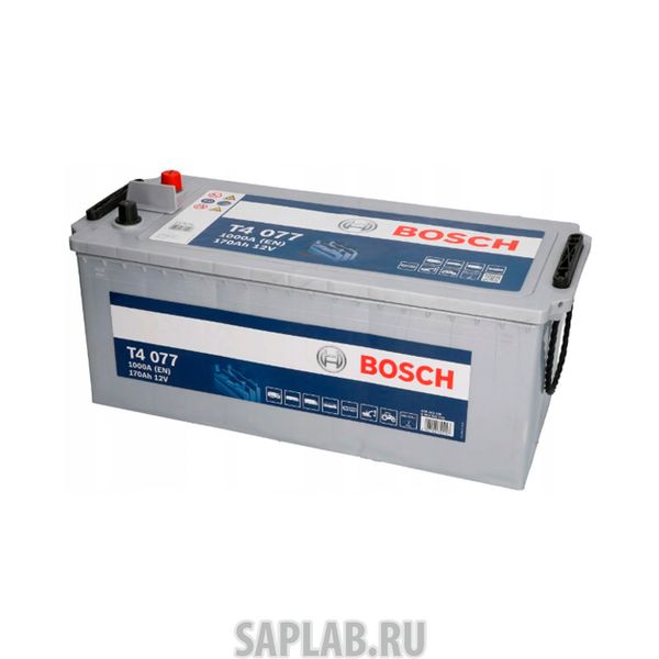 Купить запчасть  BOSCH - 0092T40770 Аккумулятор BOSCH T4 12v 170ah 1000a Etn 3 B00 513x223x223mm 44.2kg BOSCH арт. 0092T40770