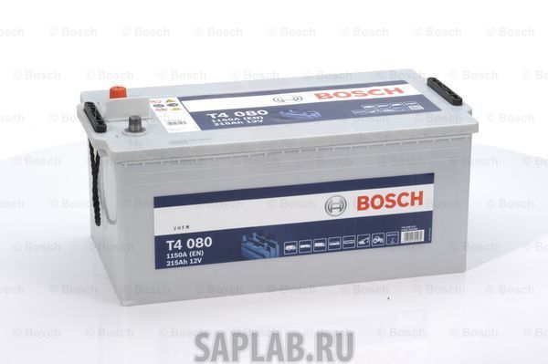 Купить запчасть  BOSCH - 0092T40800 Аккумулятор автомобильный BOSCH 0 092 T40 800 215 Ач