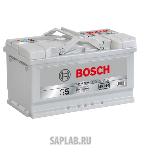 Купить запчасть  BOSCH - 0585200080 Аккумулятор легковой "BOSCH" S50 100 S5 (85Ач о/п) 585 200 080