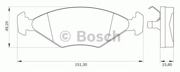 BOSCH 0 986 BB0 106
