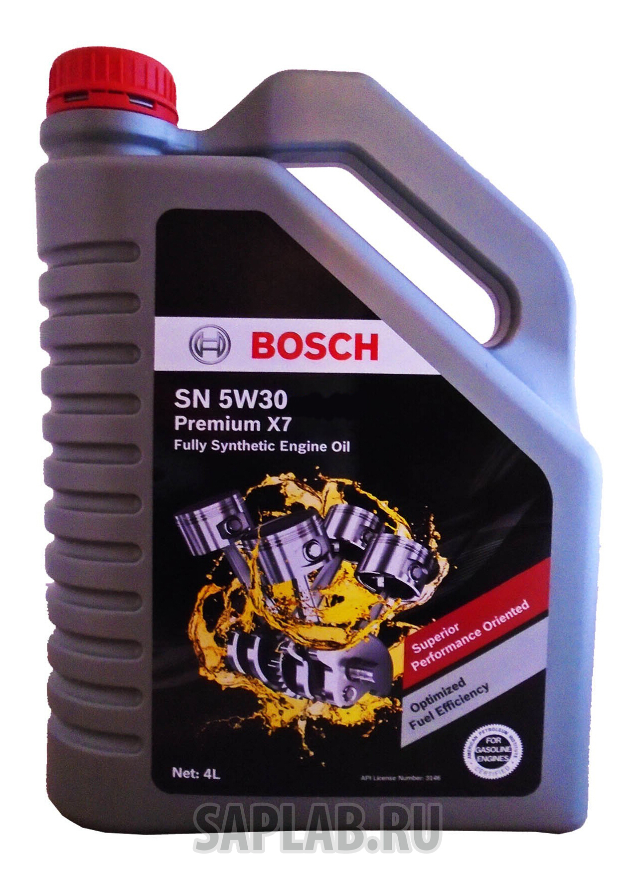 Купить запчасть BOSCH - 1987L24070 Моторное масло Bosch Premium X7 Fully Synthetic Engine Oil SN 5W-30 4л