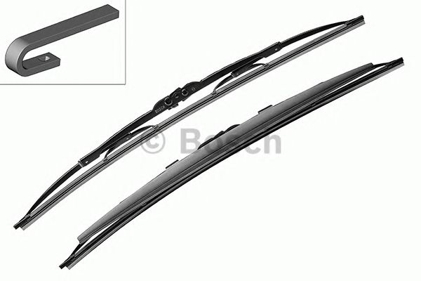 Купить запчасть BOSCH - 3397118302 BOSCH Комплект Twin со спойлером 600/600mm (602 S)