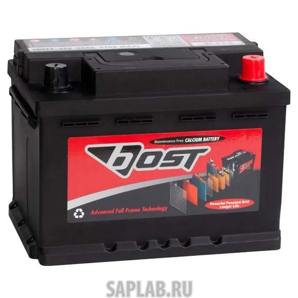 Купить запчасть  BOST - 56219 Аккумулятор BOST 56219 (62R 580A 242x175x190)