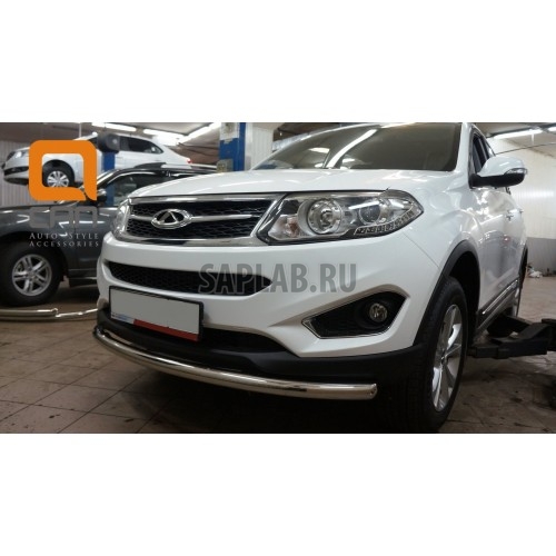 Купить запчасть CAN OTOMOTIV - CYTI330066 Защита переднего бампера Chery Tiggo 5 (2014-) (одинарная) d60(кенгурин|кенгурятник|навесное оборудование|защита бампера|обвес - \)