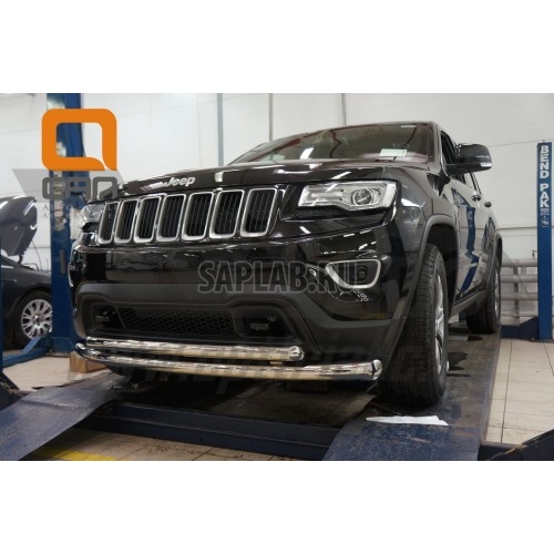 Купить запчасть CAN OTOMOTIV - JECH331308 Защита переднего бампера Jeep Gr. Cherokee (2011-) (двойная) d 60/76(кенгурин|кенгурятник|навесное оборудование|защита бампера|обвес - Джип Гранд Чероки 4 \)