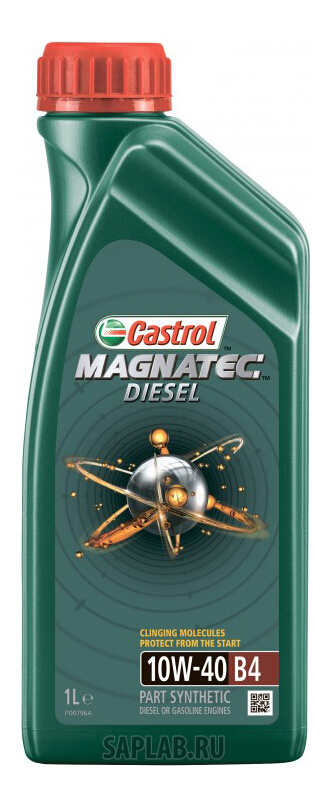 Купить запчасть CASTROL - 153EFD Моторное масло Castrol Magnatec Diesel B4 10W-40 1л