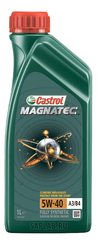 Купить запчасть CASTROL - 153F01 Моторное масло Castrol Magnatec 5W-40 1л