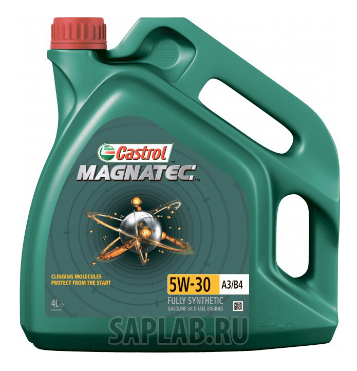 Купить запчасть CASTROL - 153F10 Моторное масло Castrol Magnatec A3/B4 5W-30 4л