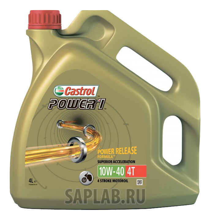 Купить запчасть CASTROL - 15688C Моторное масло Castrol Power 1 4T 10W-40 4л