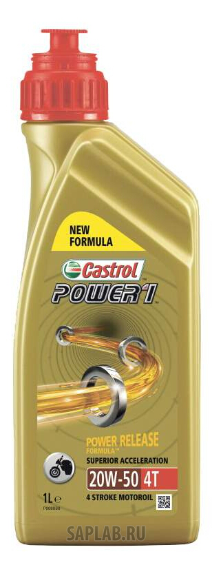 Купить запчасть CASTROL - 15689А Моторное масло Castrol POWER 1 20w50 1л 15689А