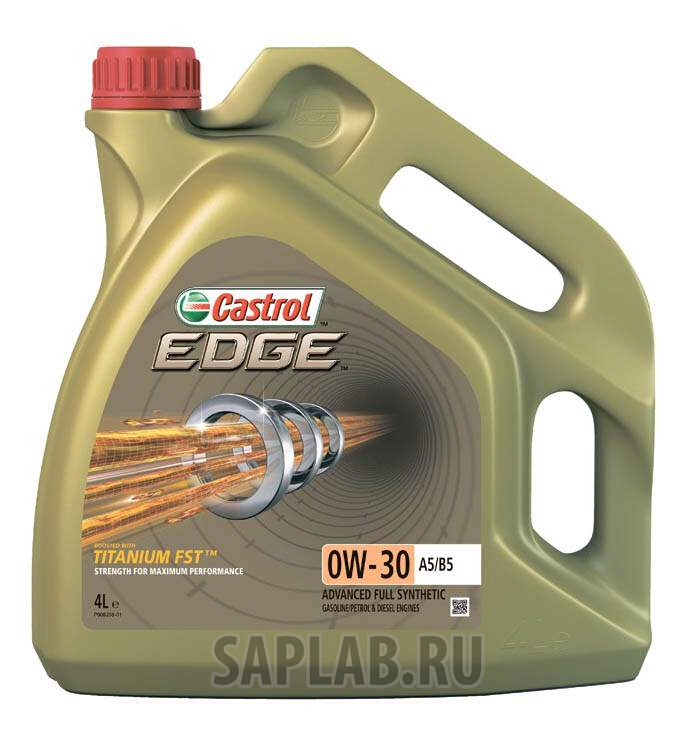 Купить запчасть CASTROL - 156E3F Моторное масло Castrol Edge Titanium FST А5/В5 0W-30 4л