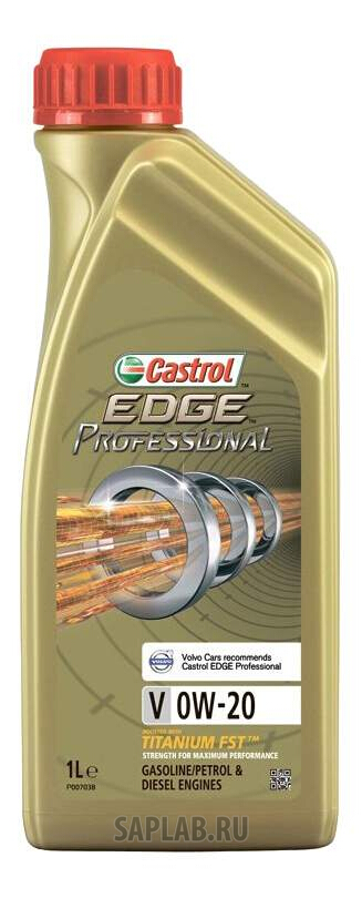 Купить запчасть CASTROL - 156E6A Моторное масло Castrol Edge Professional V 0W-20 1л