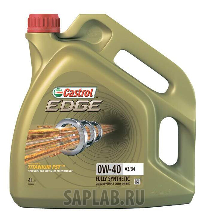 Купить запчасть CASTROL - 156E8C Моторное масло Castrol Edge Titanium FST А3/В4 0W-40 4л