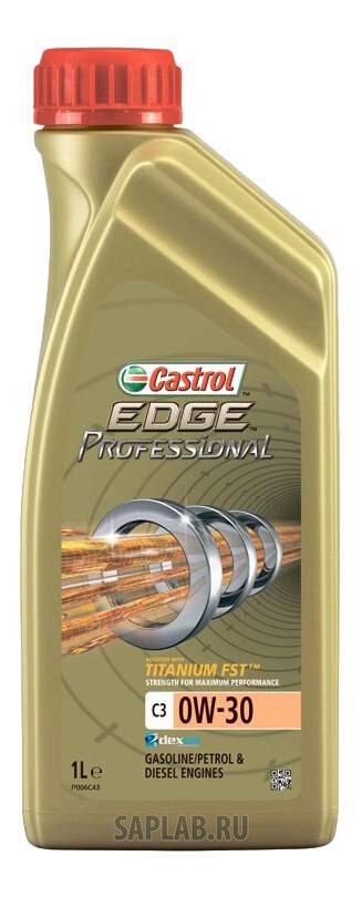 Купить запчасть CASTROL - 156F72 Моторное масло Castrol EdgeProfessional C3 0W-30 1л