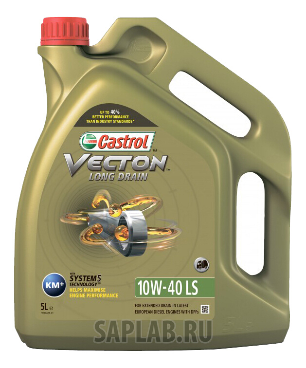 Купить запчасть CASTROL - 157AEF Моторное масло Castrol Vecton Long Drain 10W-40 5л