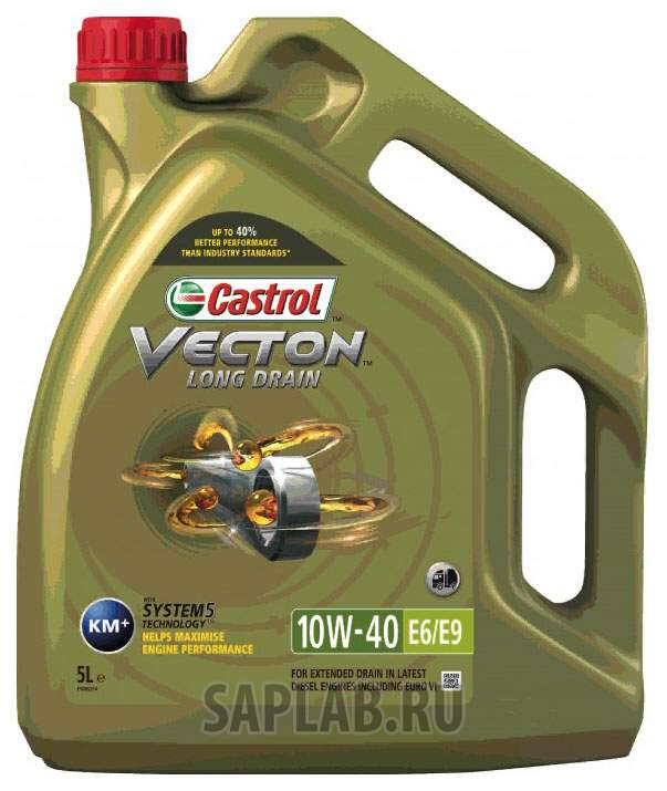 Купить запчасть CASTROL - 157AF2 Моторное масло Castrol Vecton Long Drain 10W-40 5л