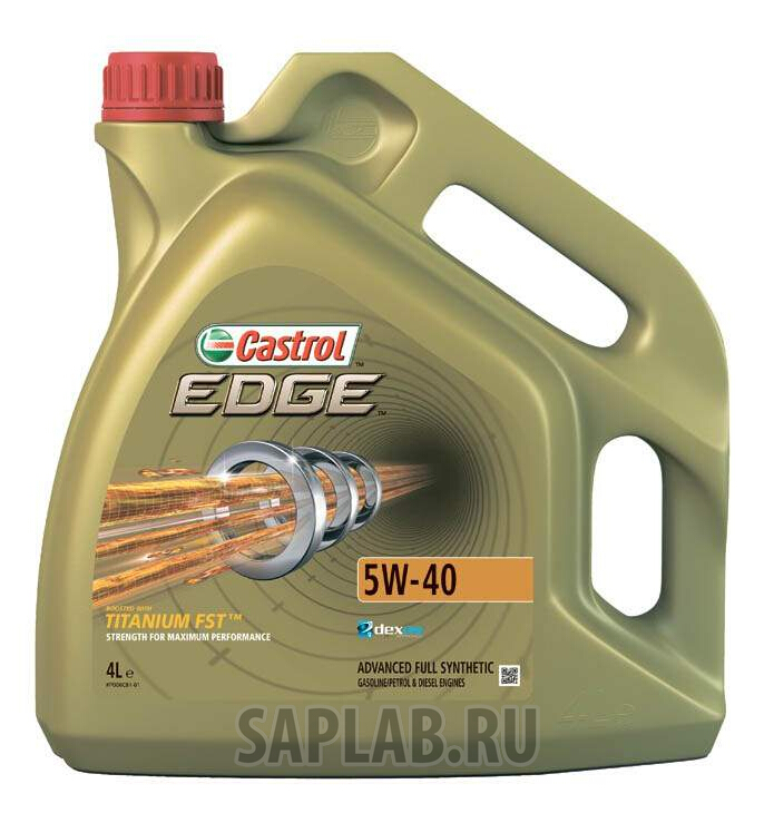 Купить запчасть CASTROL - 157B1C Моторное масло Castrol Edge Titanium FST 5W-40 4л