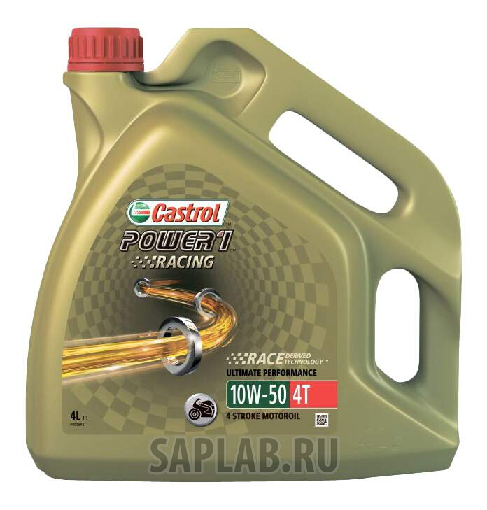 Купить запчасть CASTROL - 157E4C Моторное масло Castrol Power 1 Racing 4T SAE 10W-50 4л