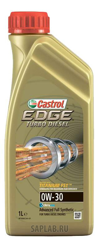 Купить запчасть CASTROL - 157E4F Моторное масло Castrol Edge Turbo Diesel Titanium FST 0W-30 1л