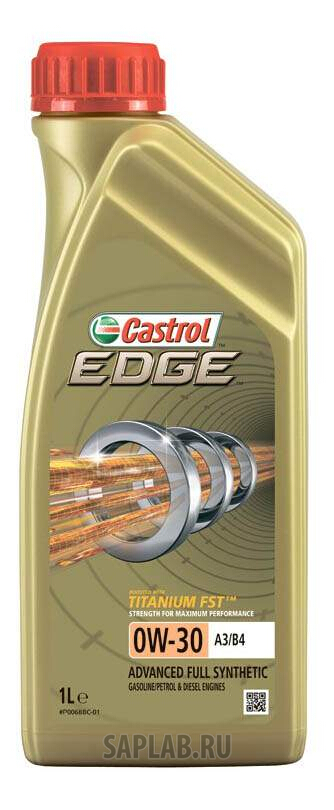 Купить запчасть CASTROL - 157E6A Моторное масло Castrol Edge Titanium FST А3/В4 0W-30 1л