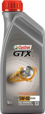 Купить запчасть CASTROL - 15B9F6 Моторное масло Castrol GTX 5W-40 1л