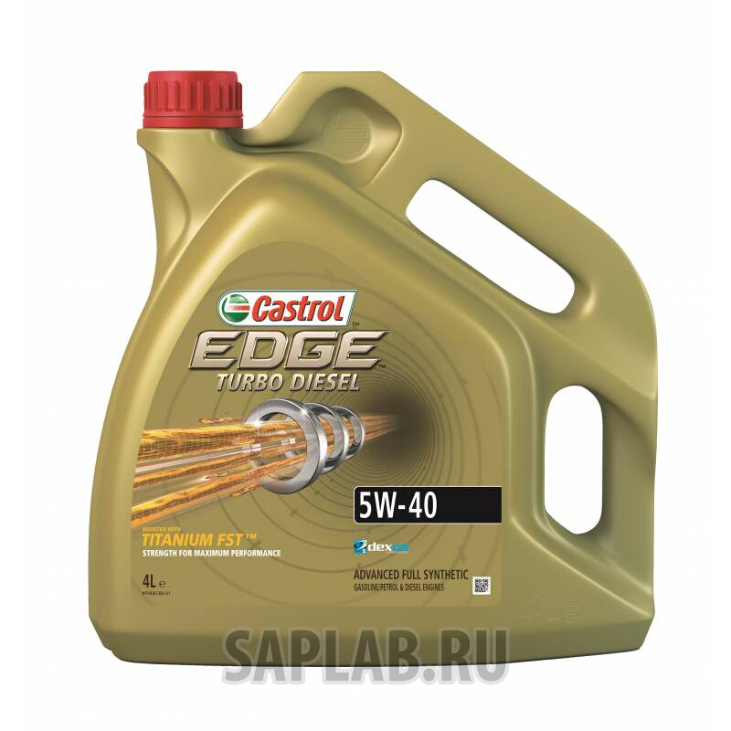 Купить запчасть CASTROL - 15BB02 Моторное масло Castrol Edge Turbo Diesel 5W-40 4л