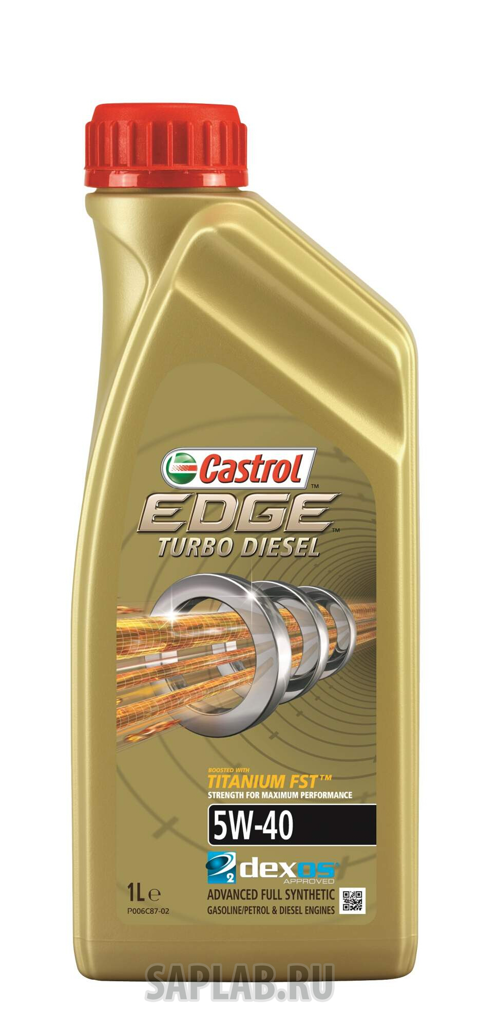 Купить запчасть CASTROL - 15BB03 Моторное масло Castrol Edge Turbo Diesel 5W-40 1л