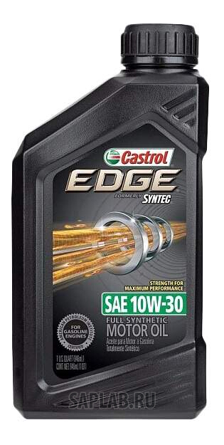 Купить запчасть CASTROL - 79191262450 Моторное масло Castrol Edge With Syntec Power Technology 10W-30 0,946л