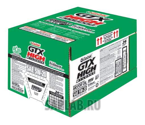 Купить запчасть CASTROL - 79191600177 Моторное масло Castrol GTX High Mileage 5W-20 22,7л