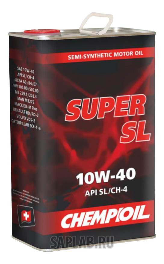 Купить запчасть CHEMPIOIL - S504 Моторное масло Chempioil Super SL 10W-40 1л