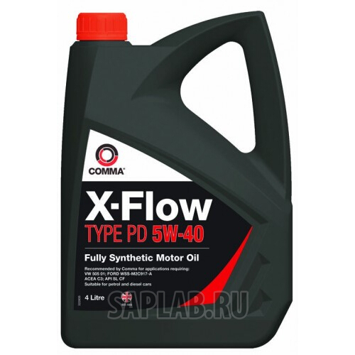 Купить запчасть COMMA - XFFP4L Моторное масло Comma x-Flow type f plus 5W-30 4л