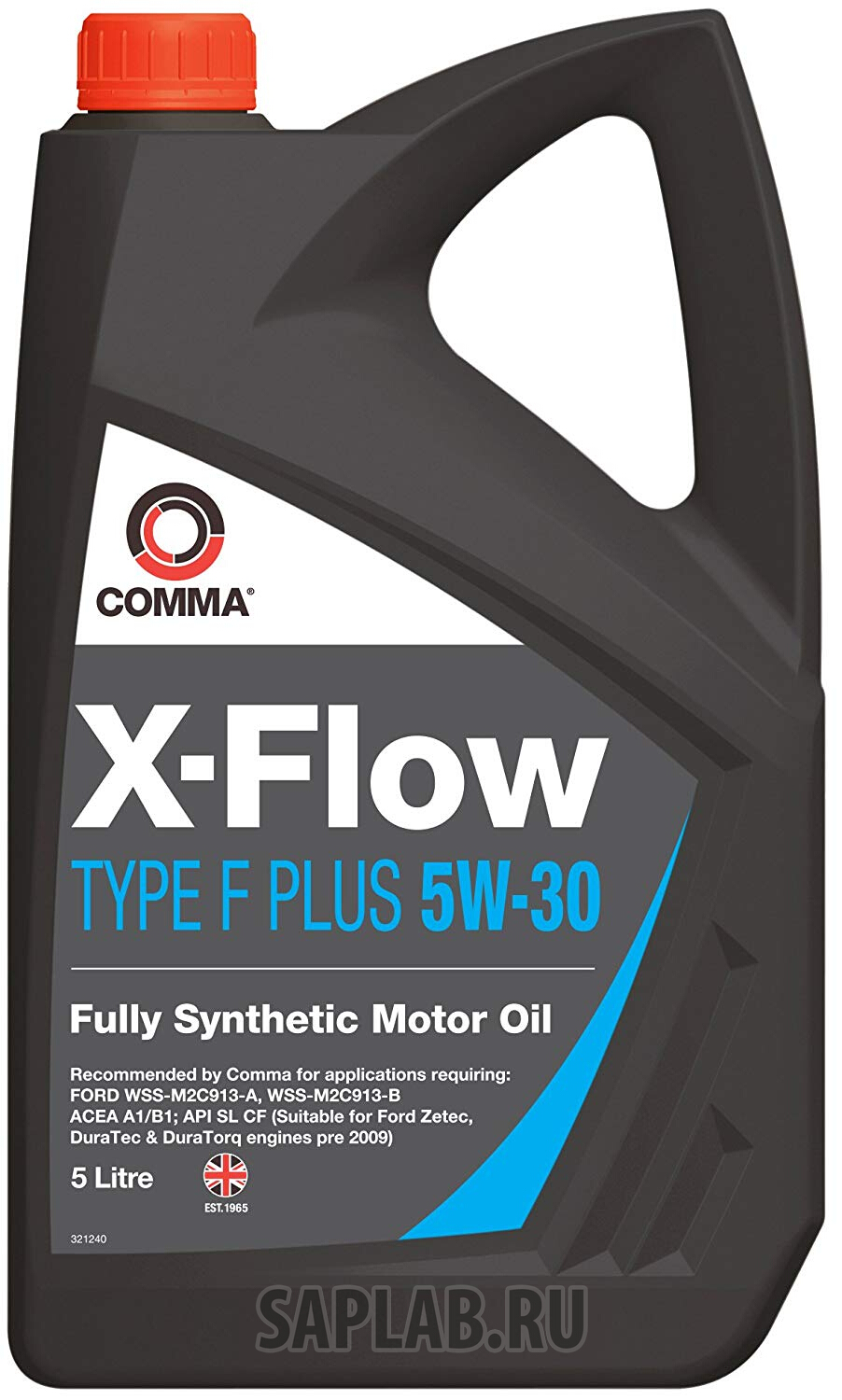 Купить запчасть COMMA - XFFP5L Моторное масло Comma x-Flow type f plus 5W-30 5л