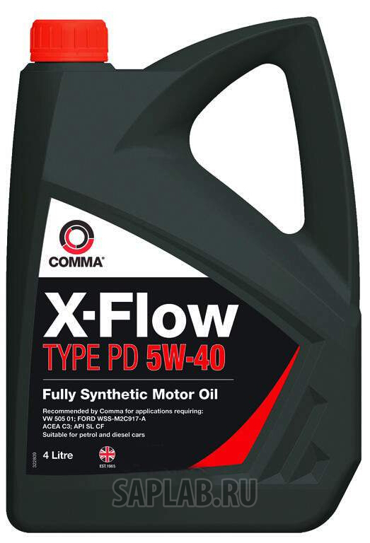 Купить запчасть COMMA - XFPD4L Моторное масло Comma x-Flow type pd 5W-40 4л