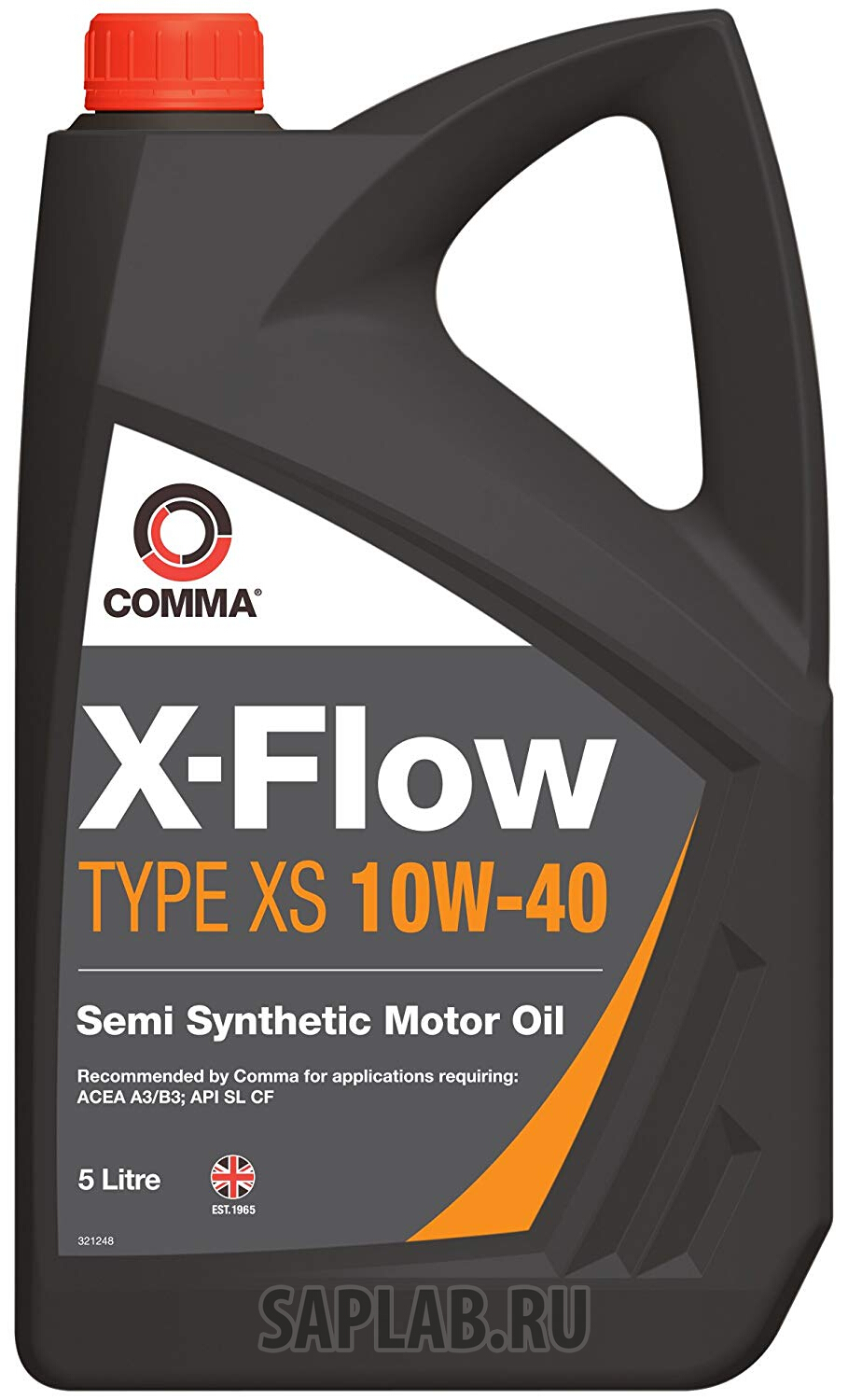 Купить запчасть COMMA - XFXS5L Моторное масло Comma x-flow type xs 10W-40 5л