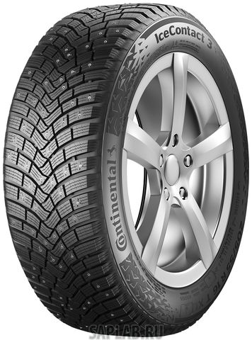 Купить запчасть CONTINENTAL - 0349111 Шины Continental 215/65R17 103T XL IceContact 3 CS TL FR TA (шип.) 0349111