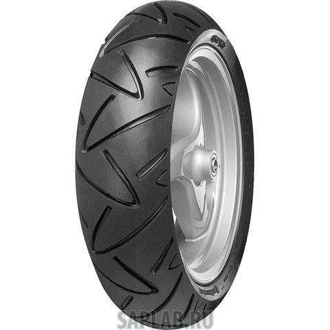 Купить запчасть CONTINENTAL - 2401100000 Мотошина Continental ContiTwist 110/90 - 13 56Q TL Универсальная(Front/Rear)