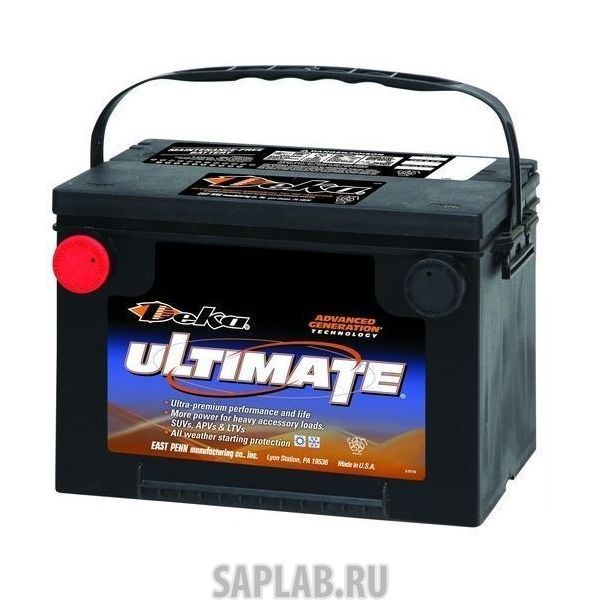 Купить запчасть  DEKA - 778MF Аккумулятор DEKA ULTIMATE 778MF (85L 800A 260x180x184)