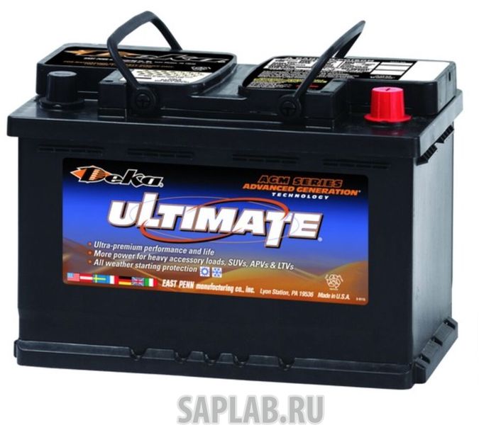 Купить запчасть  DEKA - 9AGM48 Аккумулятор DEKA ULTIMATE AGM 70R (9AGM48 760A 278x175x190)