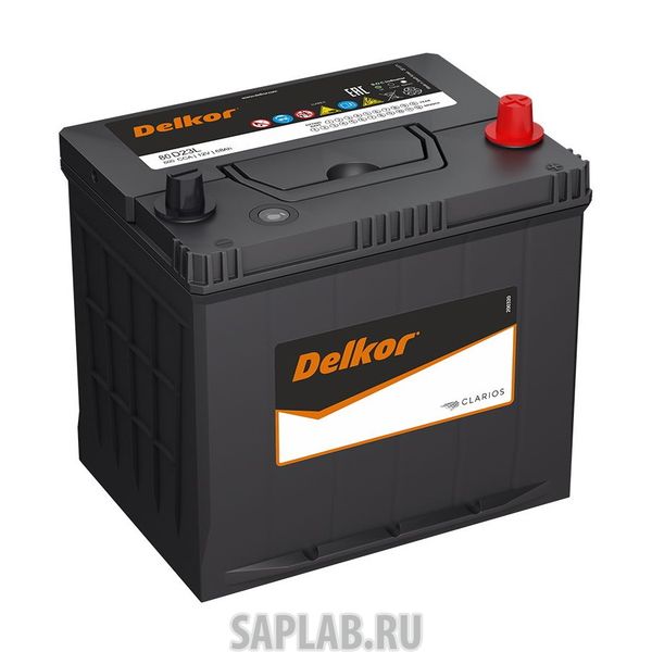 Купить запчасть  DELKOR - 1462 Аккумулятор DELKOR 80D23L