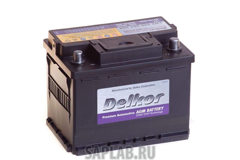 Купить запчасть  DELKOR - 560901068 Аккумулятор DELKOR AGM 60R+