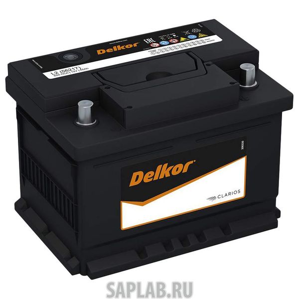 Купить запчасть  DELKOR - 56217 Аккумулятор DELKOR 56217 (62L 580A 241x174x188)