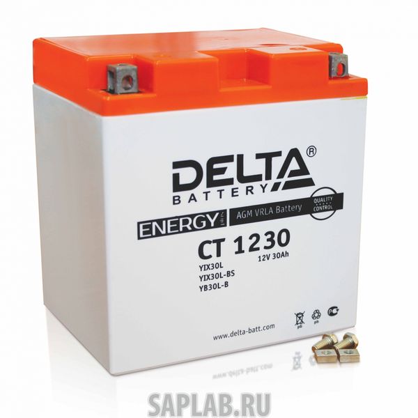 Купить запчасть  DELTA - 1058132594110 Аккумулятор мотоциклетный Delta CT1230