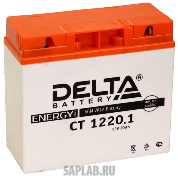 Купить запчасть  DELTA - 1058505147423 Аккумулятор мотоциклетный Delta CT1220.1