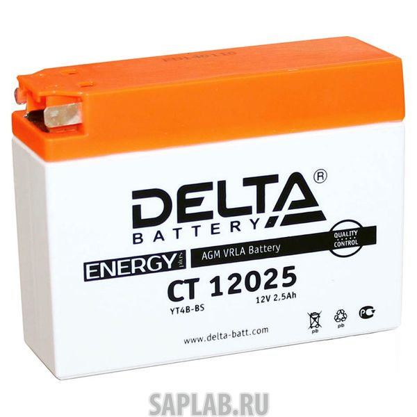 Купить запчасть  DELTA - CT12025 Аккумулятор DELTA CT 12025