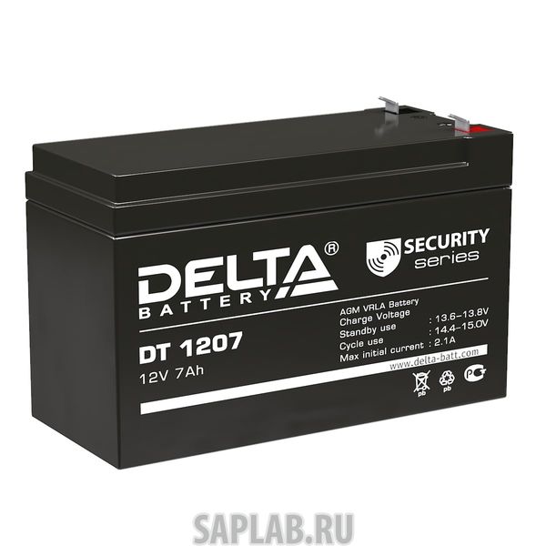 Купить запчасть  DELTA - DT1207 Аккумулятор DELTA DT 1207